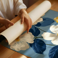 White Magnolias on a Blue Afternoon