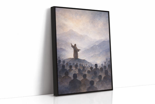 Ethereal Sermon Among Mountain Mists