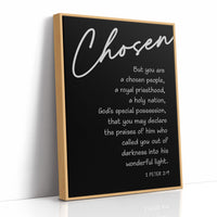 Chosen: 1 Peter 2:9 Scripture Art