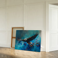 Soaring Through Storm-Painted Skies