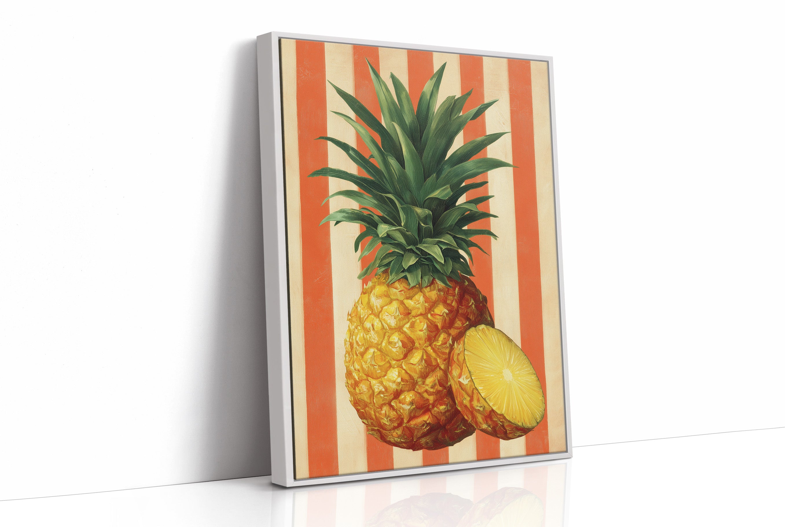 Golden Slice in Summer Stripes