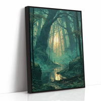 Emerald Hollow: Sunlight Through the Ferns
