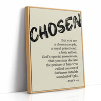 Chosen: Brushstroke Scripture Art