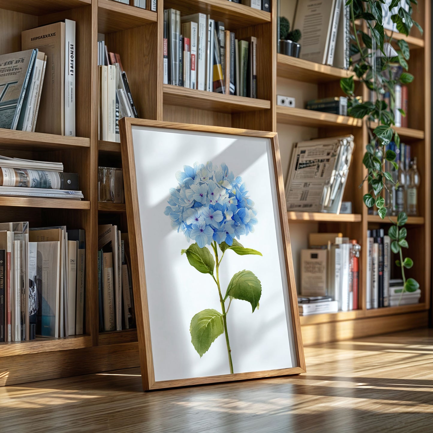 A Symphony of Blue Petals