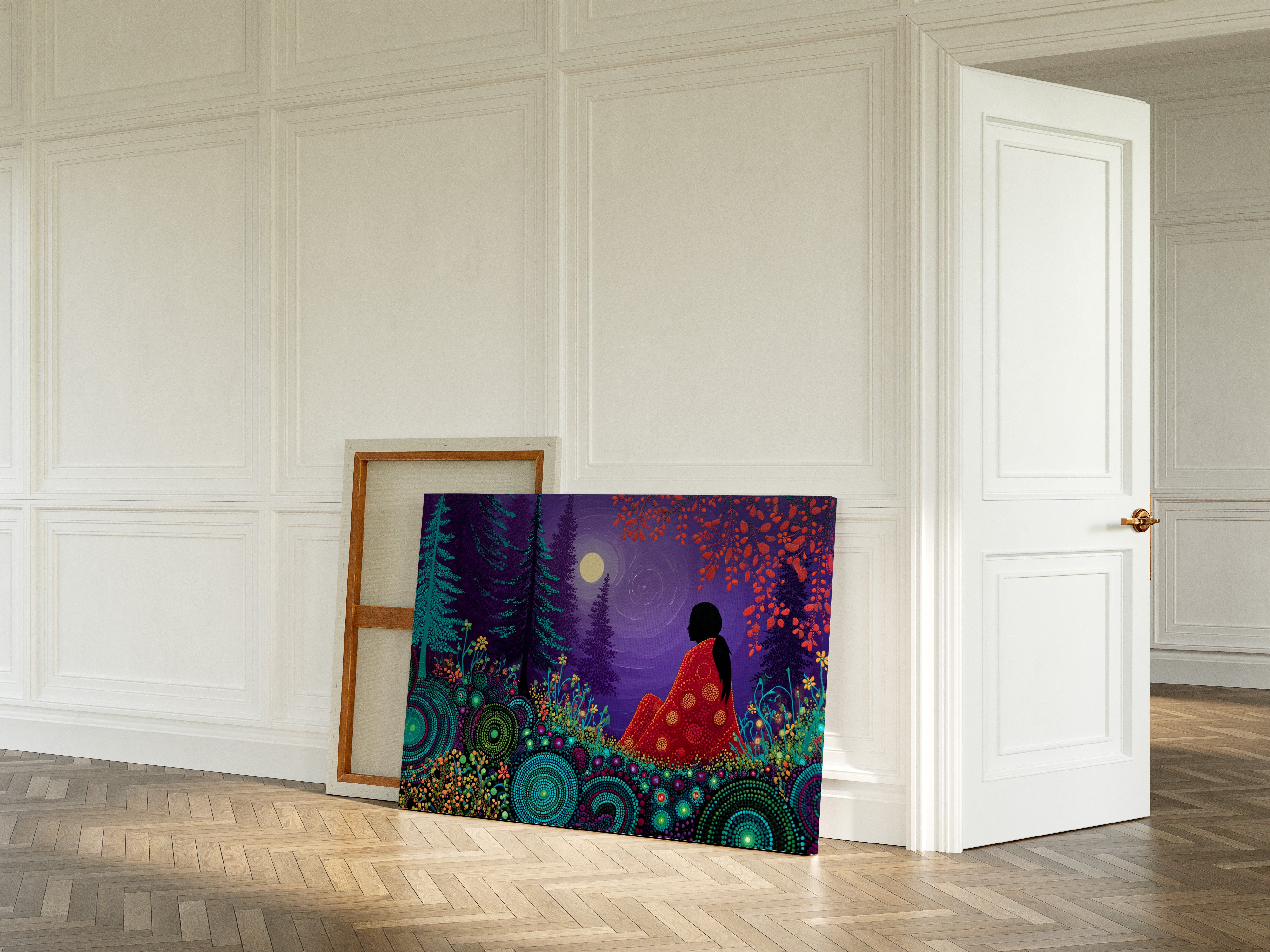 Moonlit Garden Holds Sacred Stories