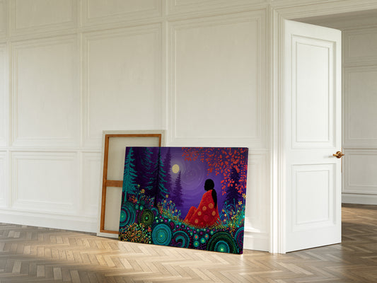 Moonlit Garden Holds Sacred Stories