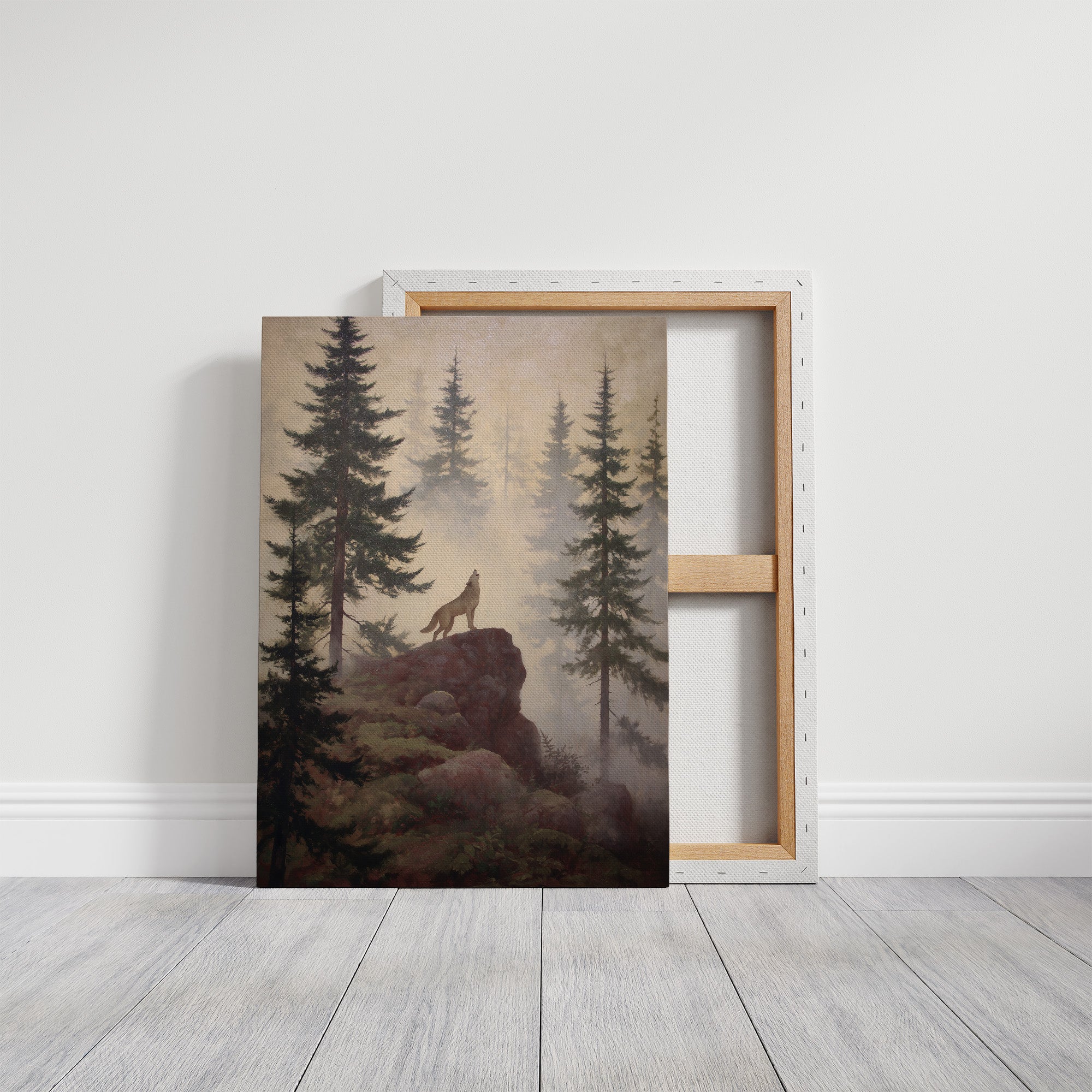 Lone Call Among Ancient Pines