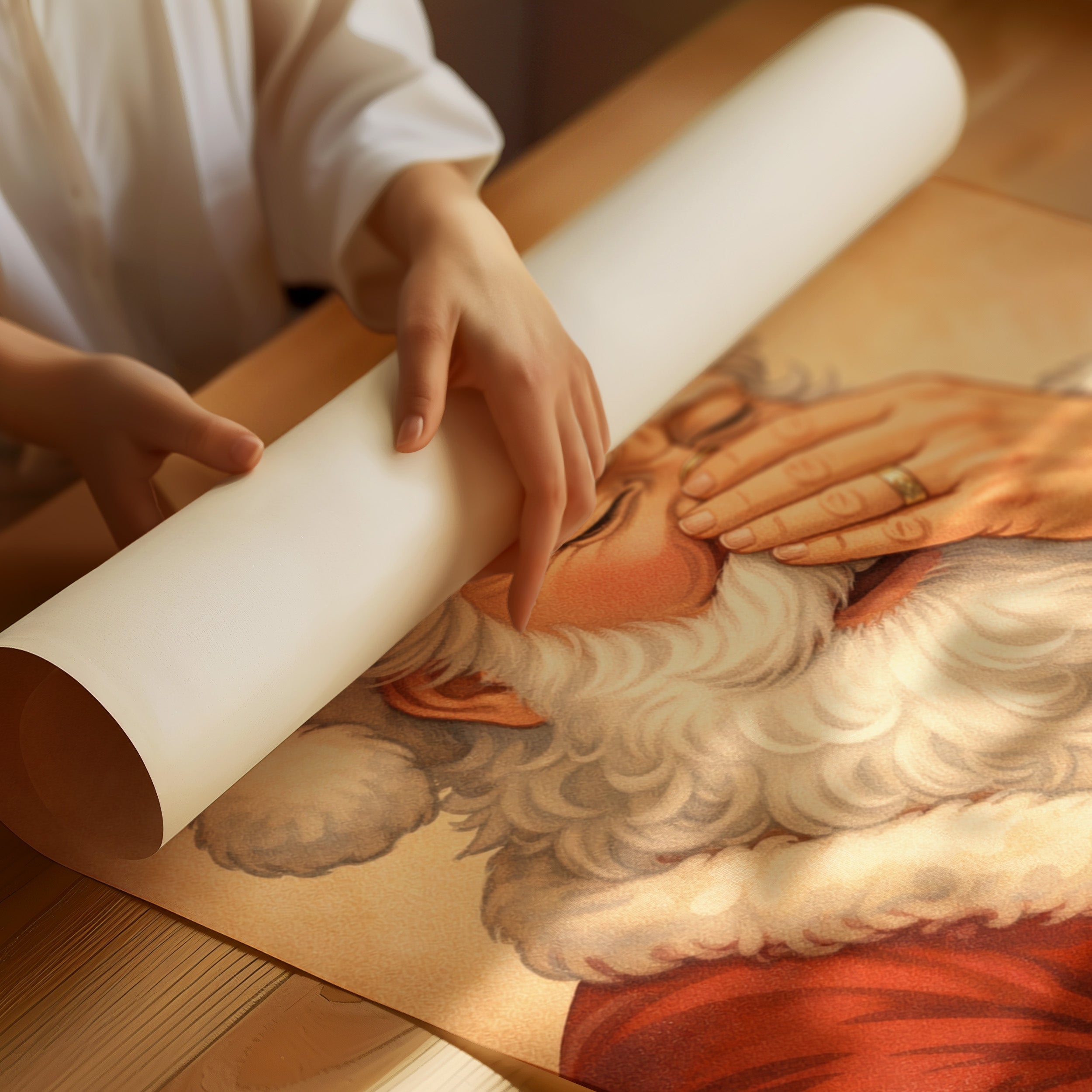 Even Santa Needed a Minute