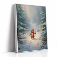 Gingerbread Explorer Finds Winter Path