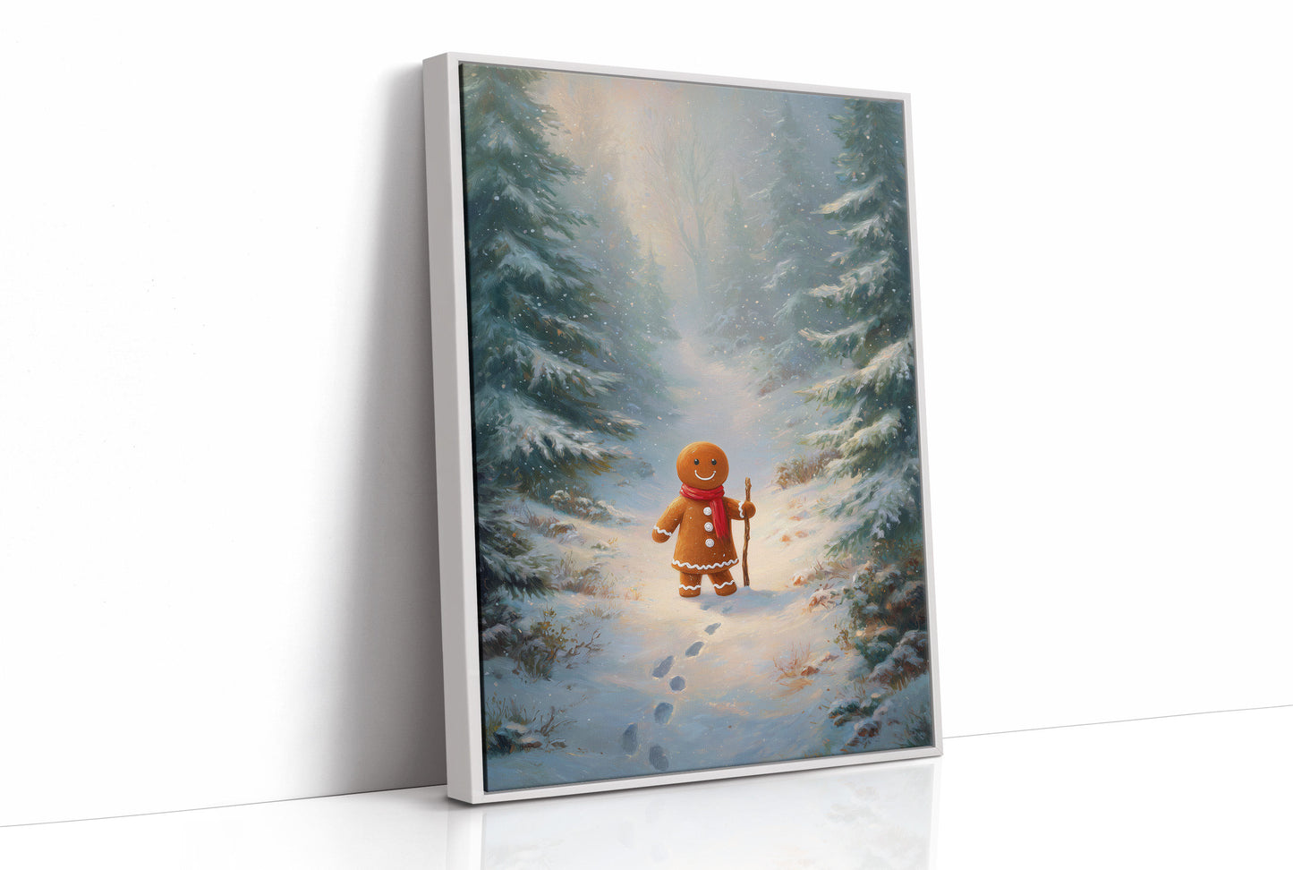 Gingerbread Explorer Finds Winter Path