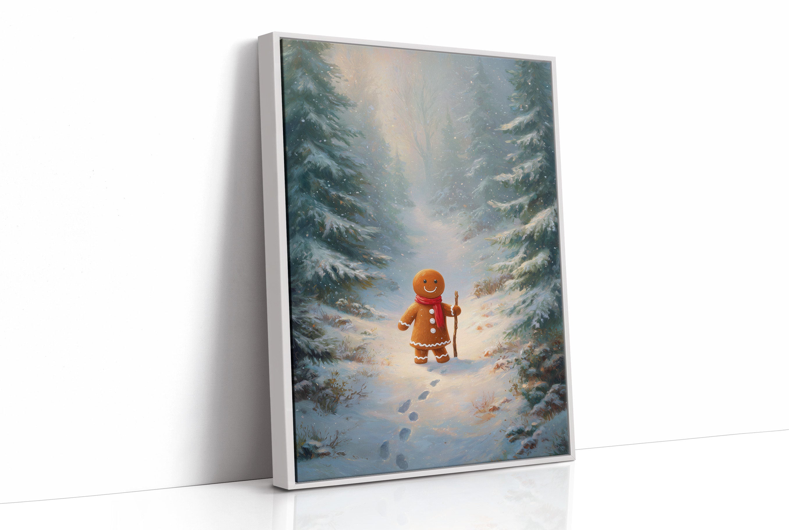 Gingerbread Explorer Finds Winter Path