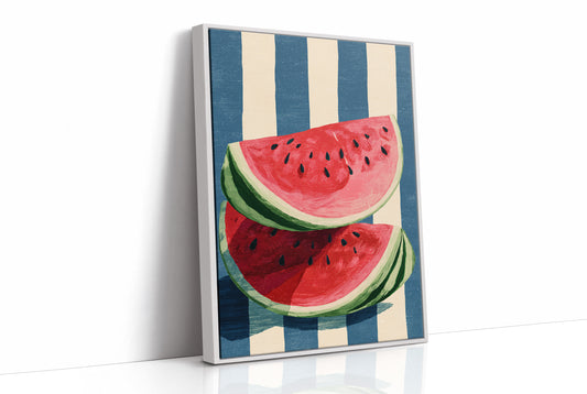 Sweet Slices in Blue Stripes