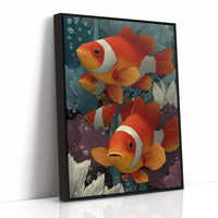 Clownfish in the Anemones