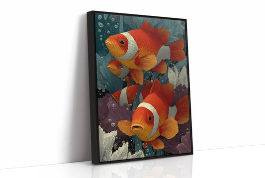 Clownfish in the Anemones