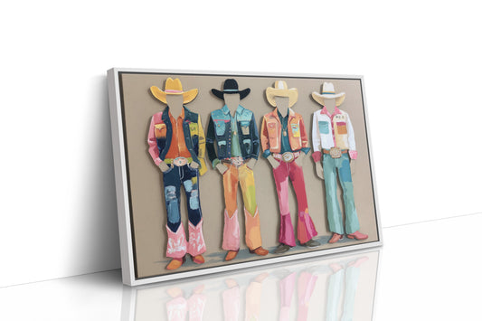 Rhinestone Cowboys Paint Pastel Days
