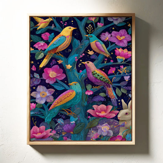 A Symphony of Colorful Companions