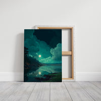 Jade Moons Cast Midnight Reflections