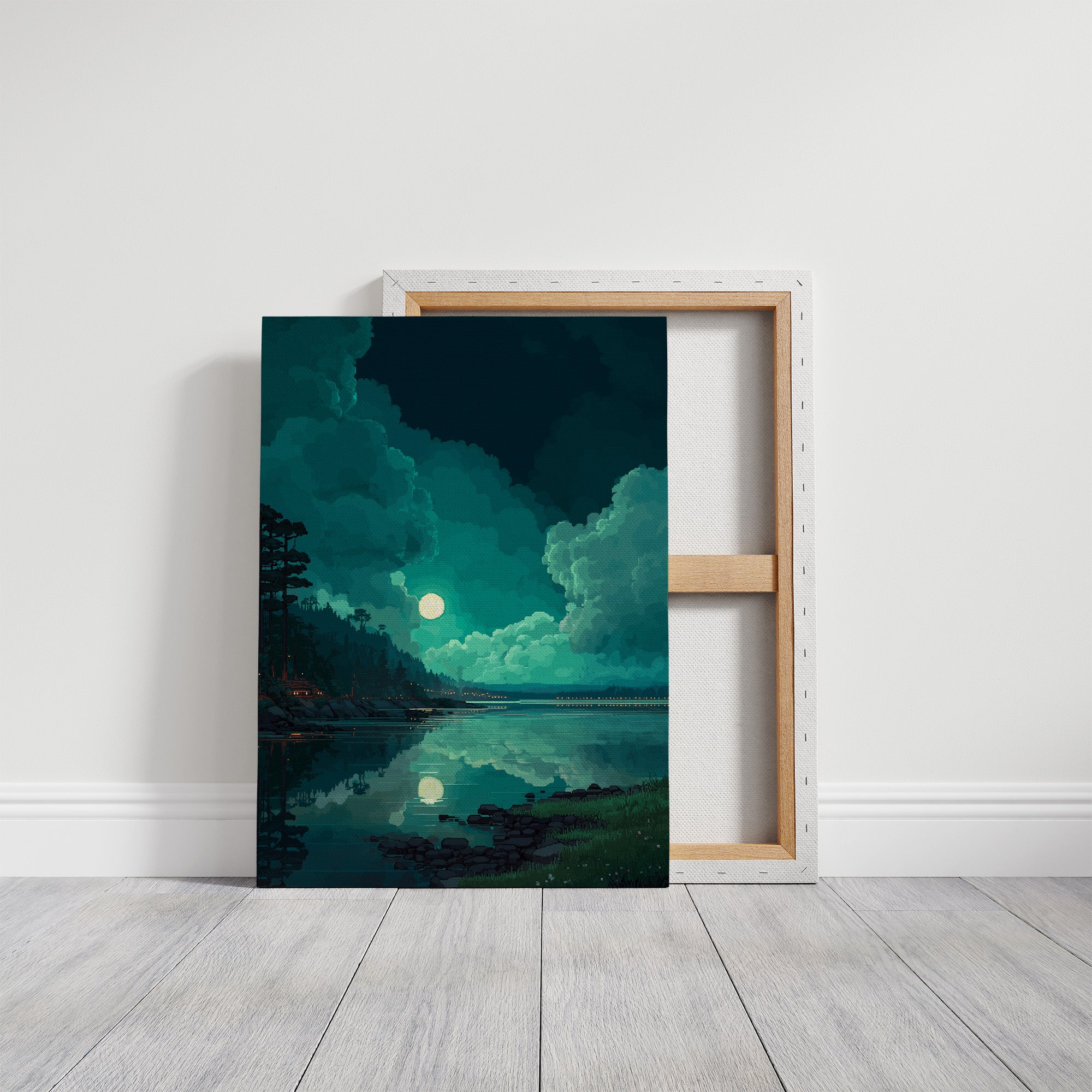 Jade Moons Cast Midnight Reflections