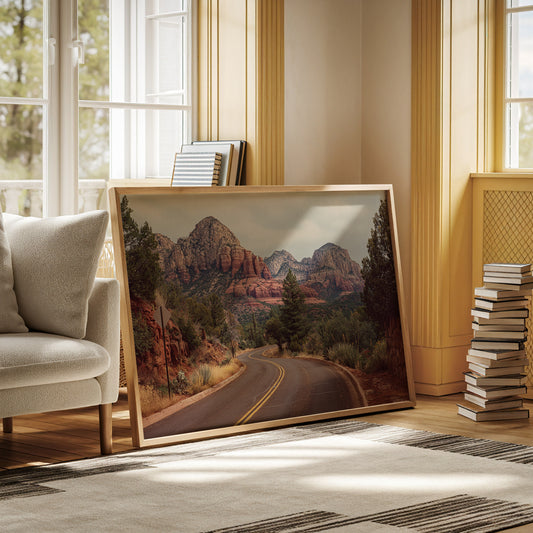 Winding Roads Lead To Crimson Peaks