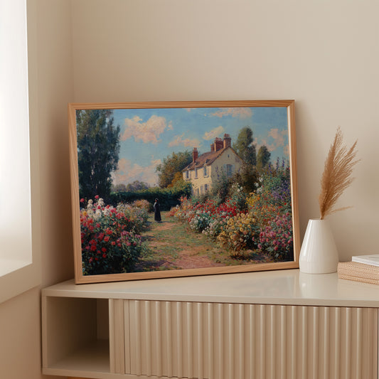 A Path Through Blooming Memories