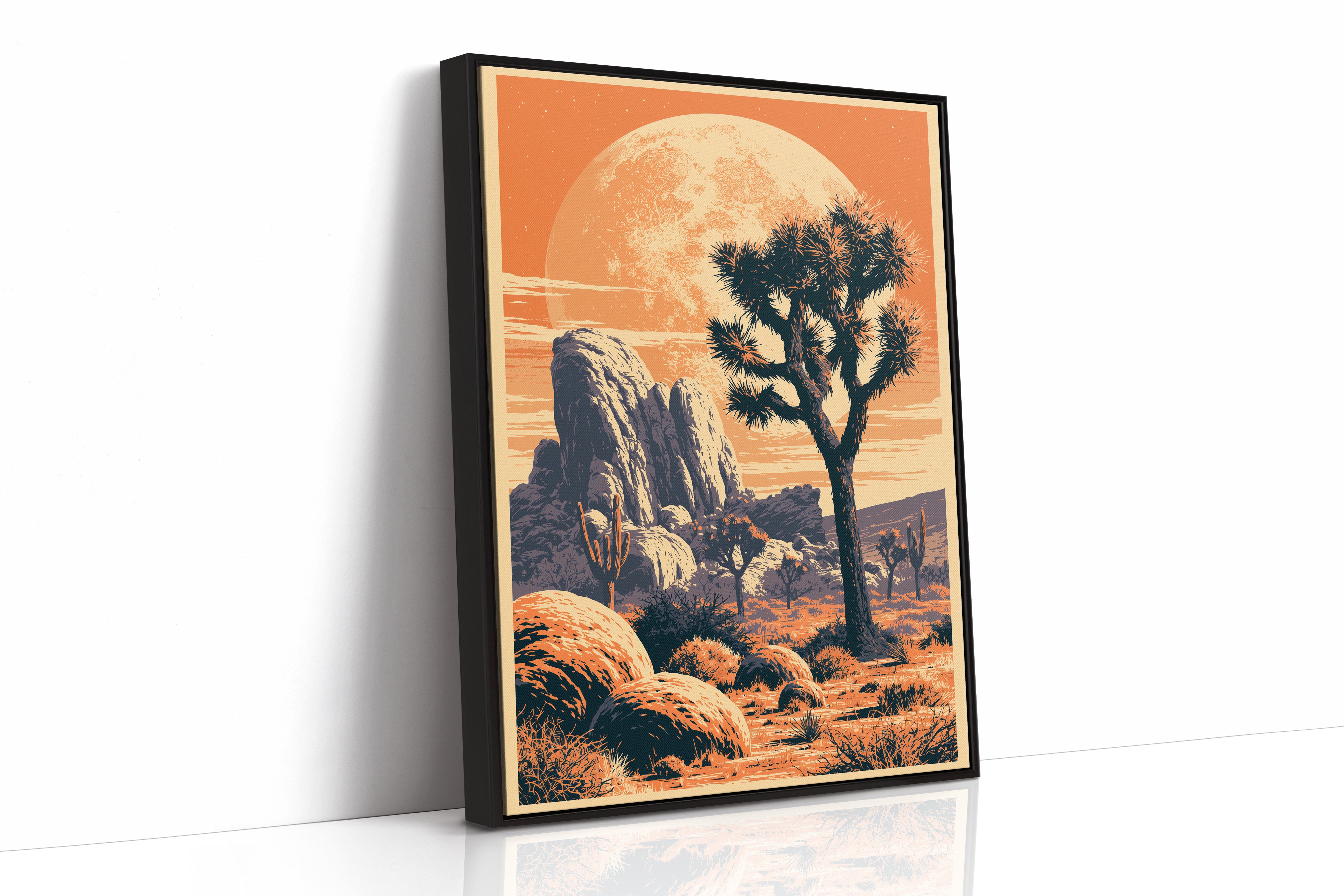 Joshua Tree at Moonrise