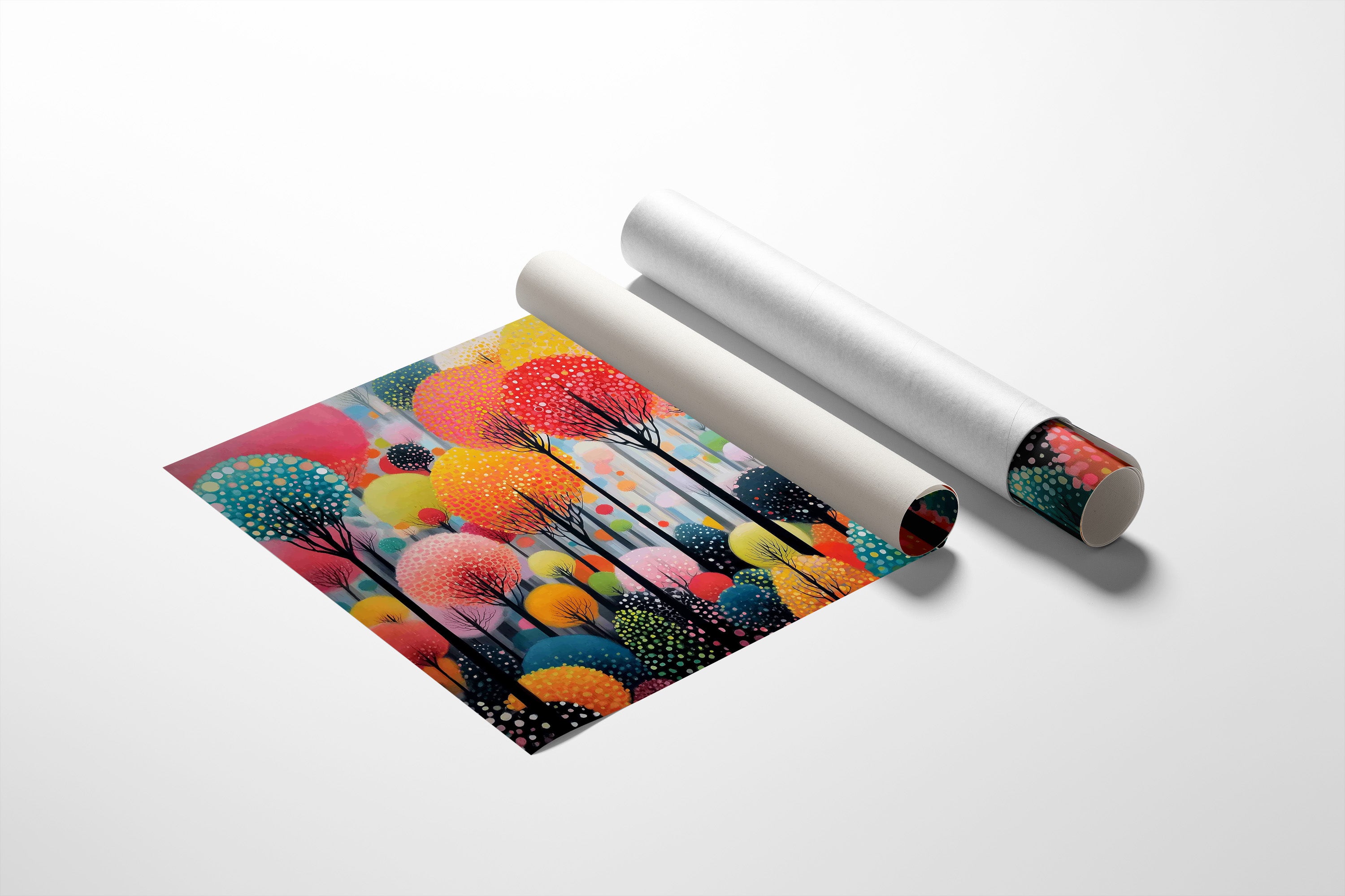 Candy Forest Dreams At Dawn