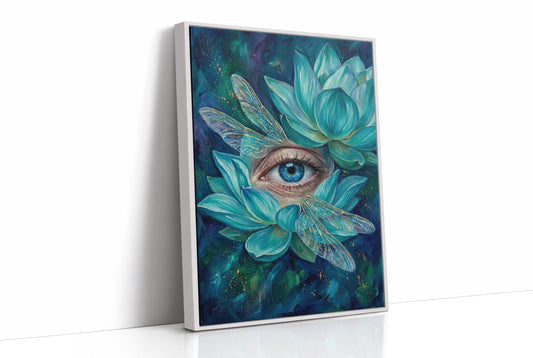 The Lotus Never Blinks