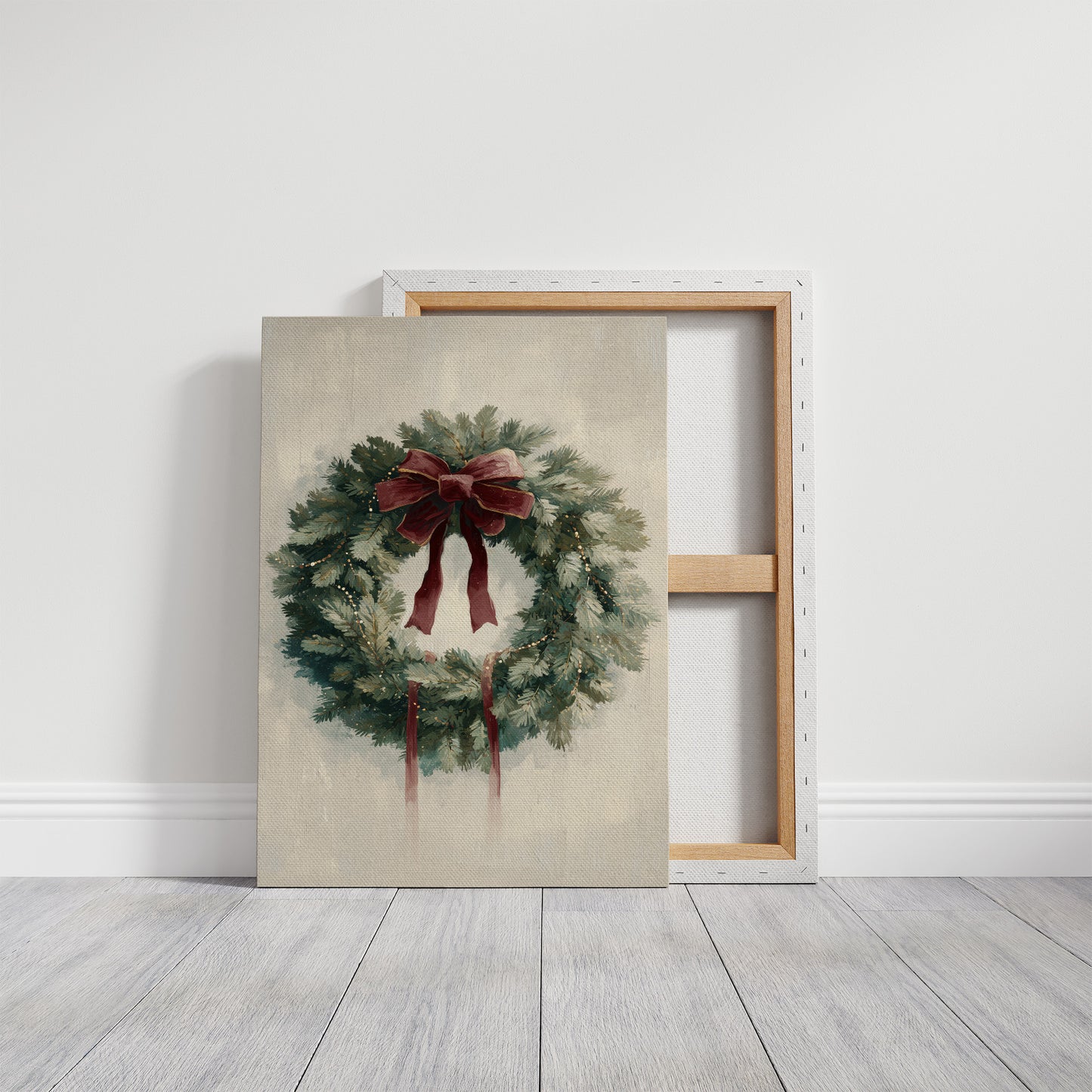 Evergreen Elegance: The Season Held Gently
