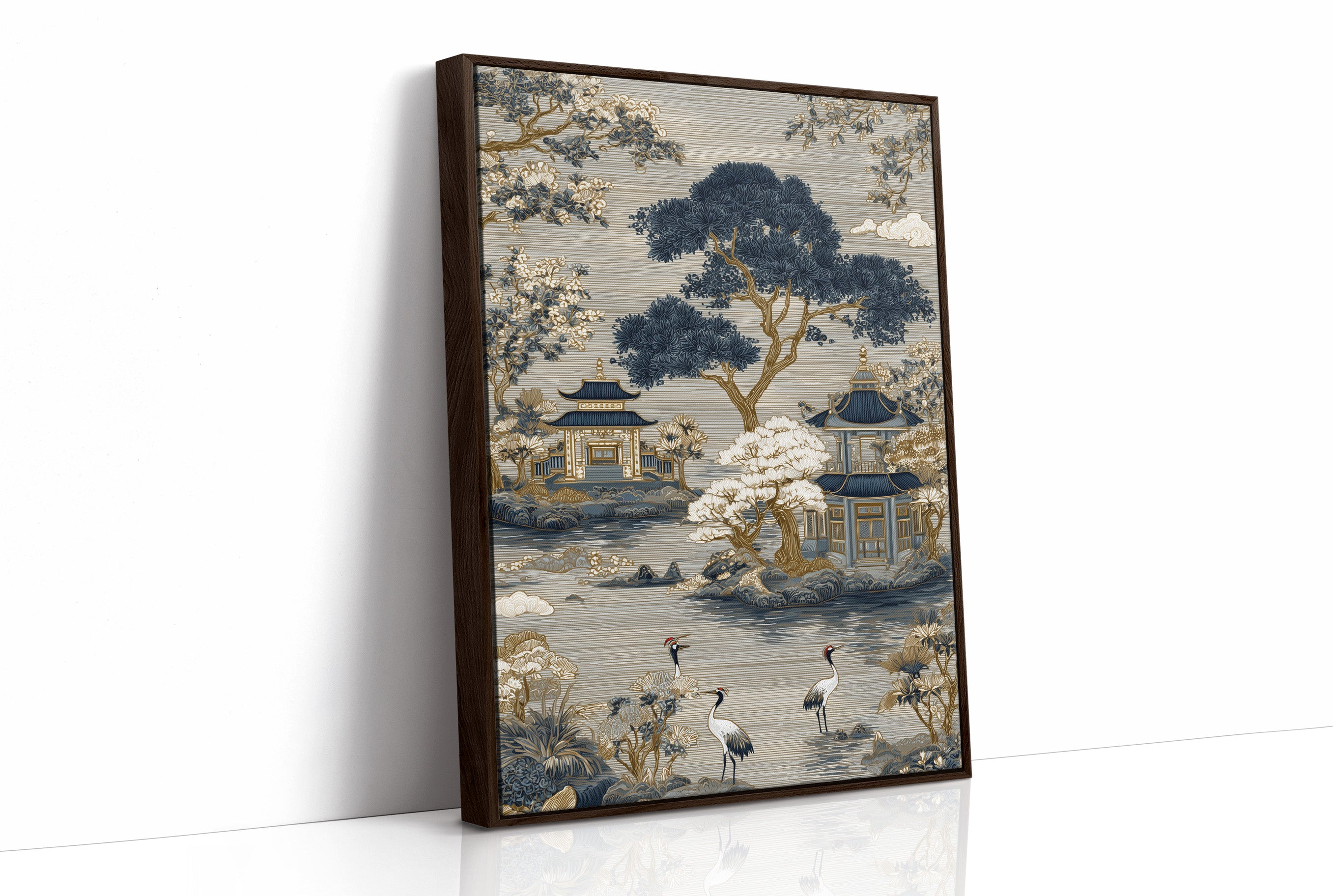 Cranes Return To Golden Pavilion