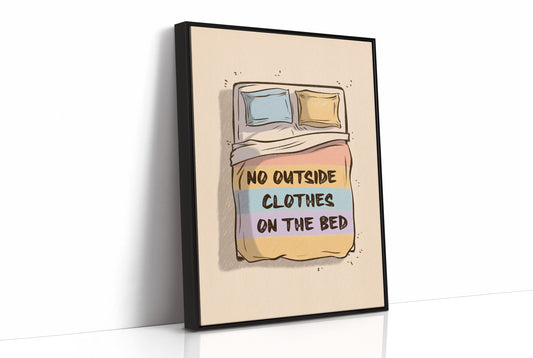 Bedroom Rules in Pastel Stripes
