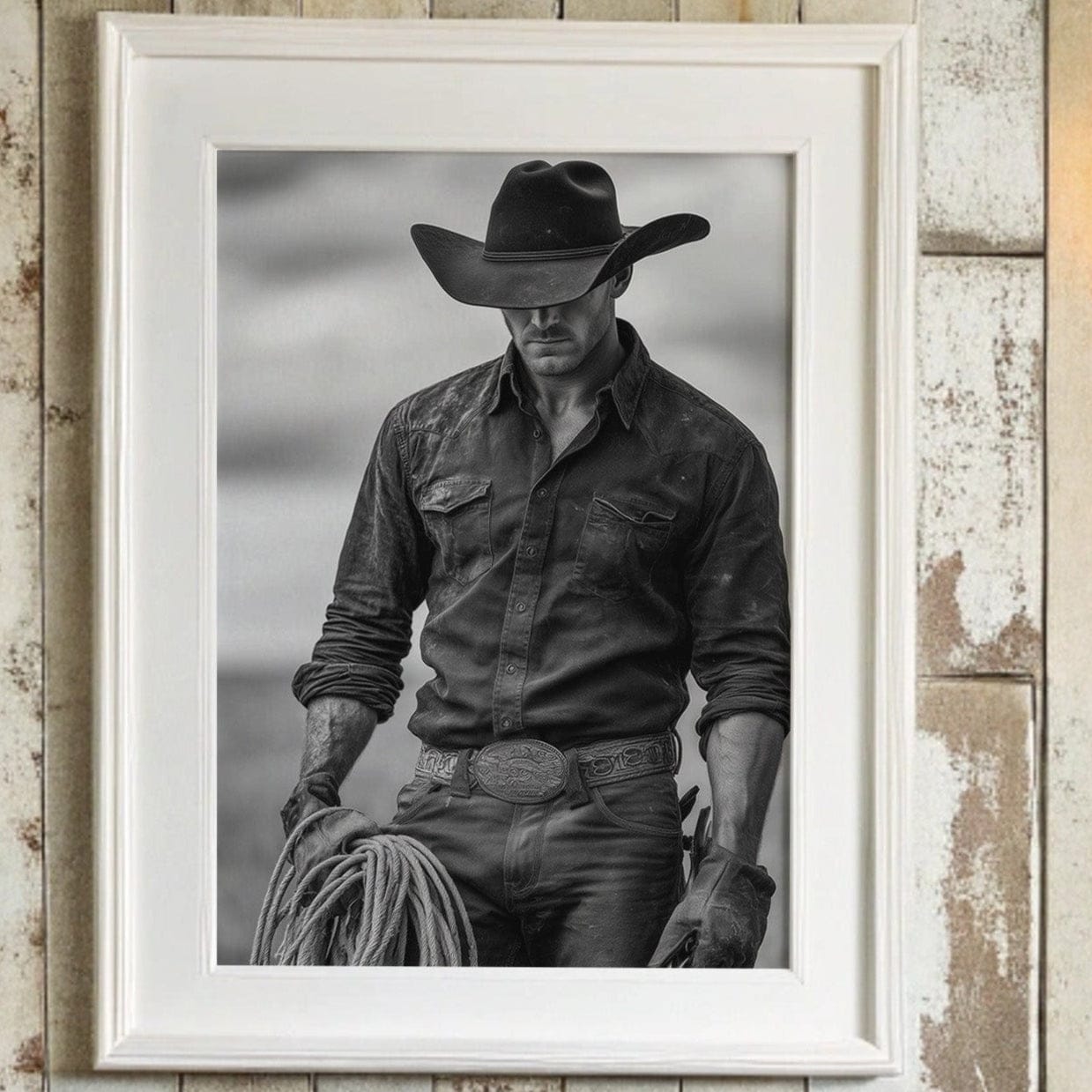 Weathered Leather Holds Ranch Memories