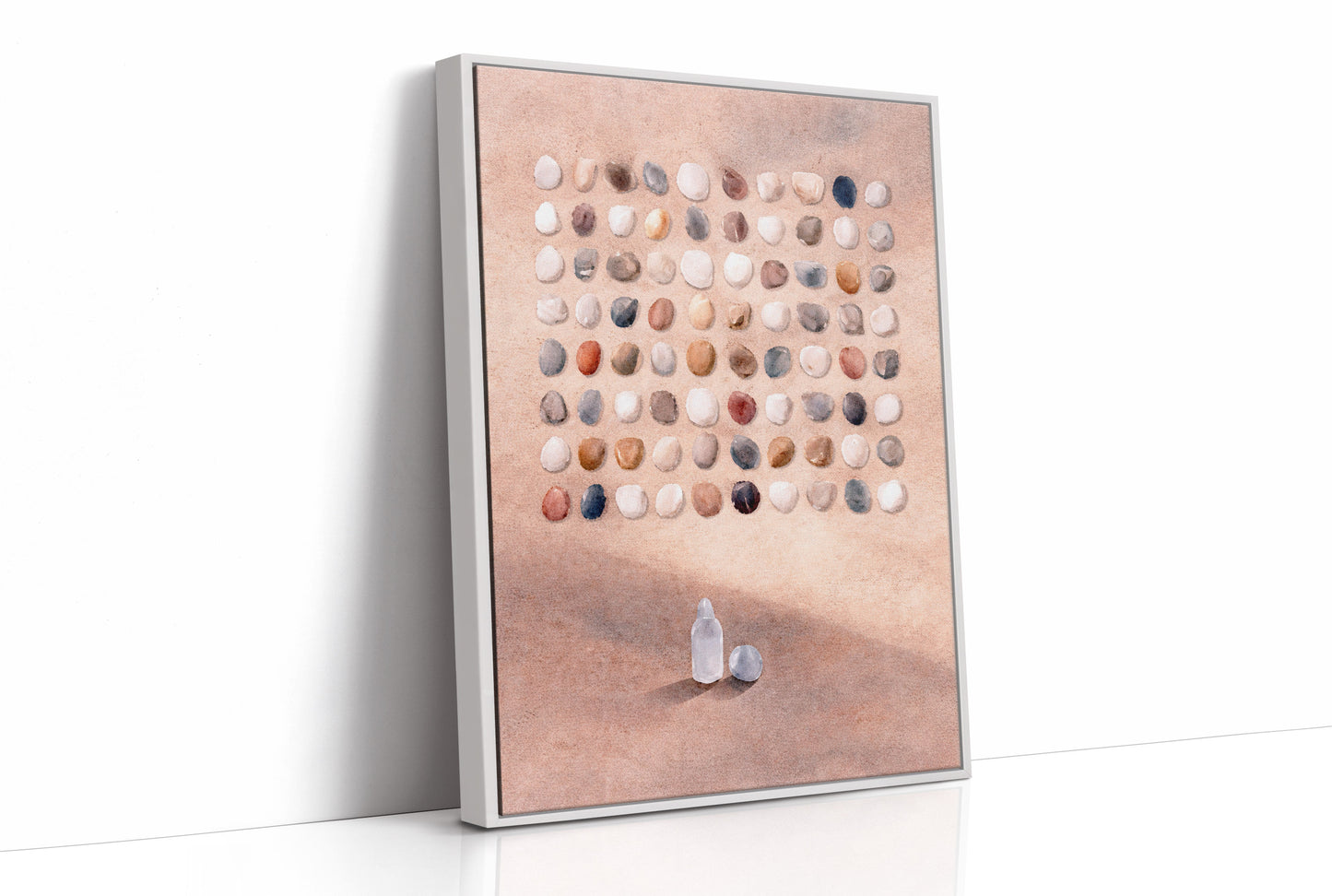 Shoreline Meditation: Pebbles and Crystal