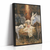 Manger Full of Gentle Watchers