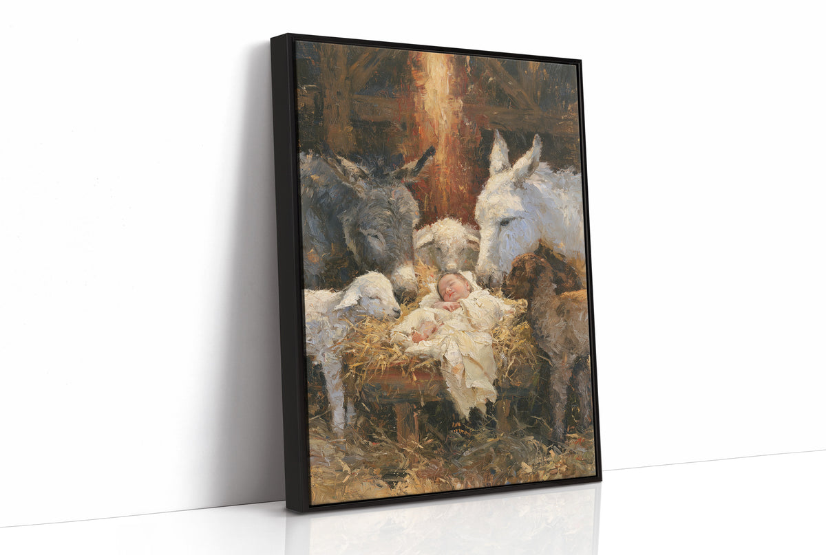 Manger Full of Gentle Watchers