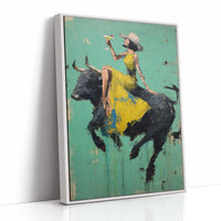 Champagne Ride in Turquoise
