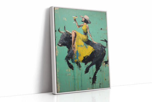 Champagne Ride in Turquoise