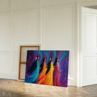 Sacred Smoke Rises Through Color