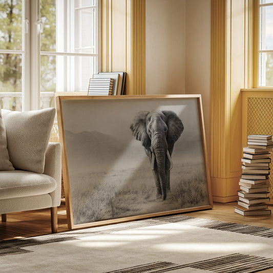 Wisdom Walks The Savanna Plains