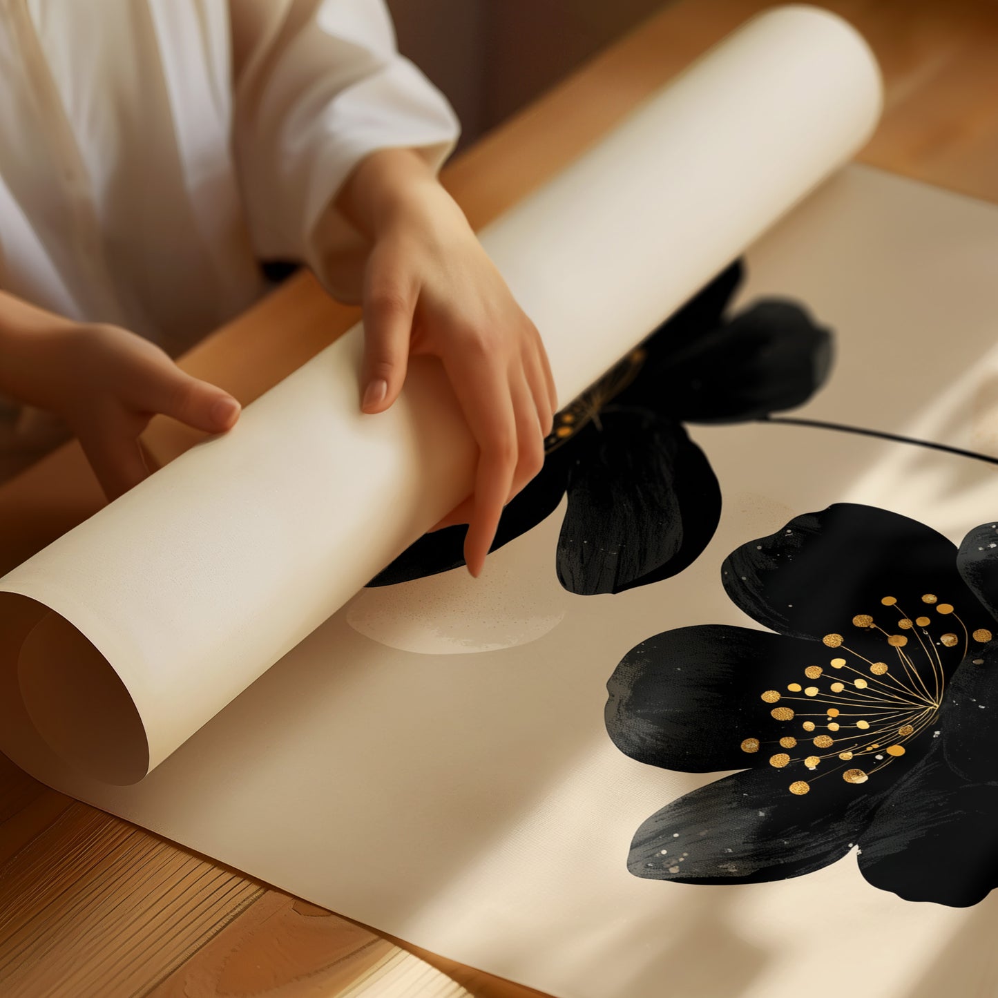 Quiet Things With Golden Centers