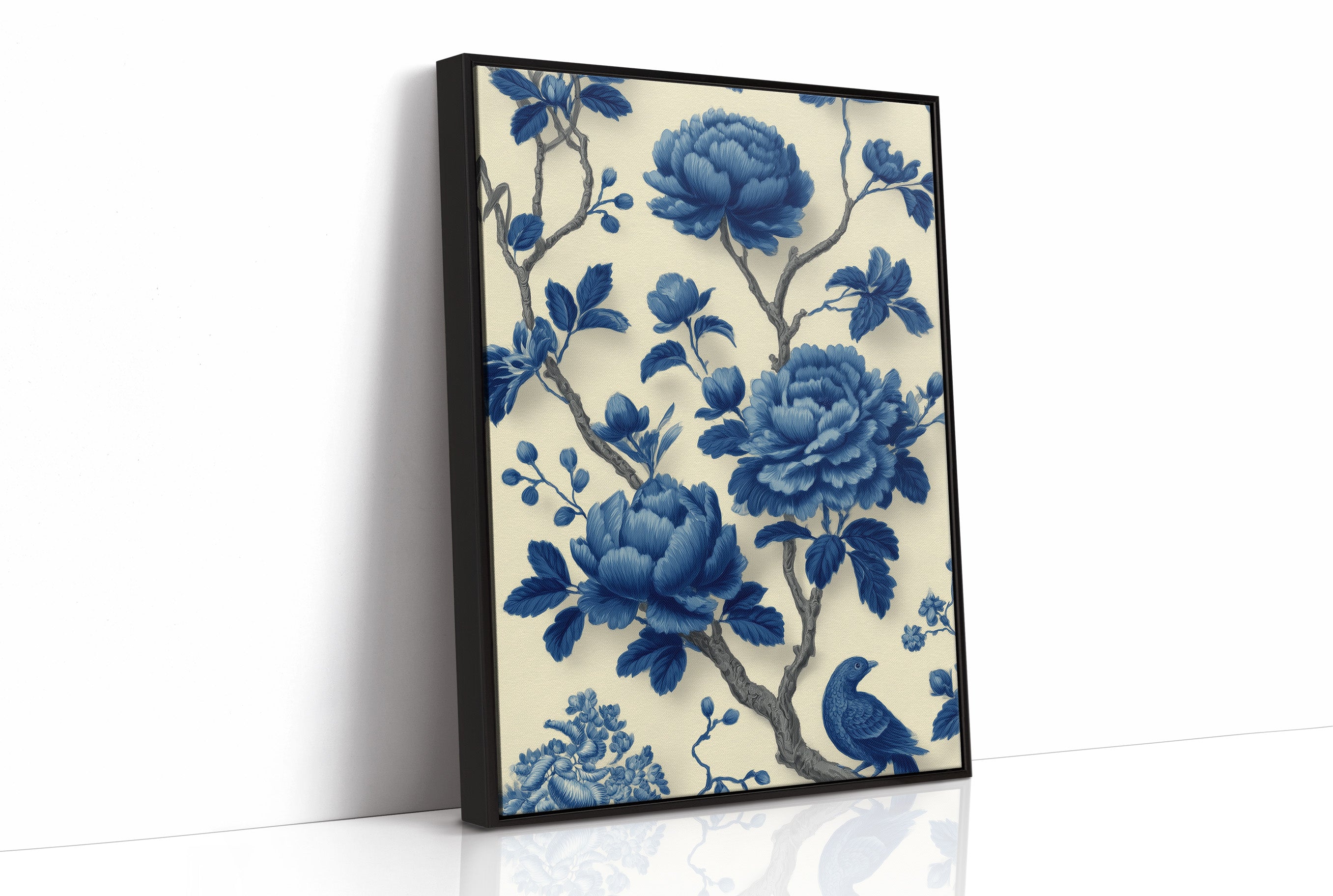 Blue Peonies Tell Ancient Stories