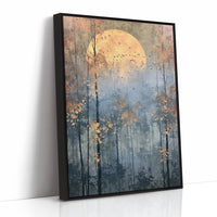 Autumn Gold Beneath the Harvest Moon
