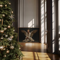 Celestial Light Meets Winter's Grace