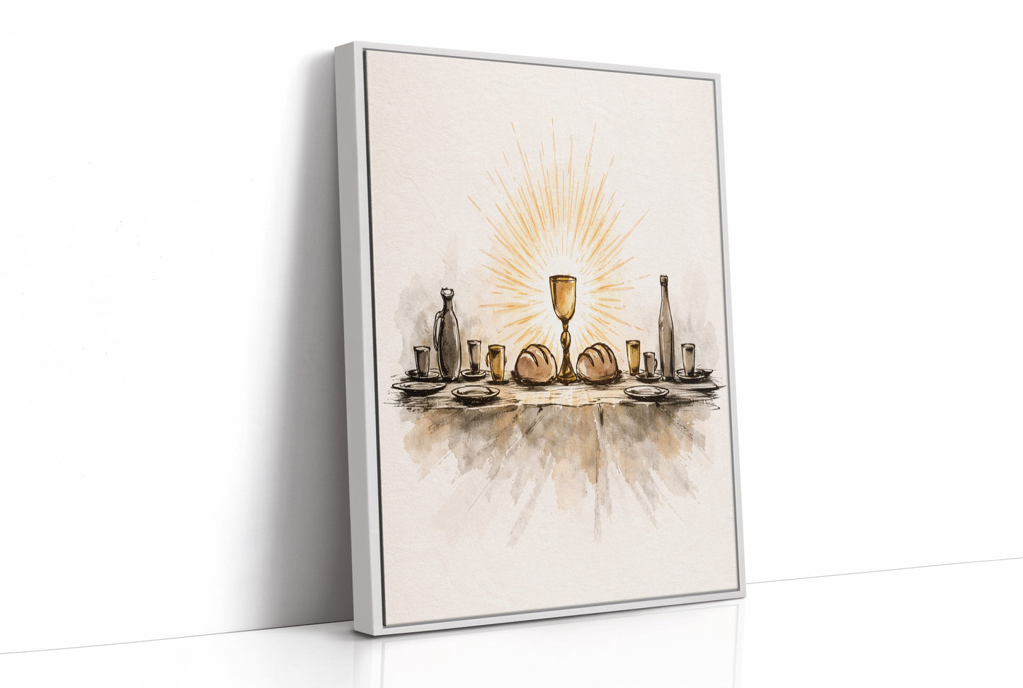 Sacred Communion: Radiance of Breaking Bread