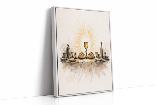 Sacred Communion: Radiance of Breaking Bread