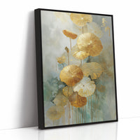 Golden Lotus Dance In Jade Mist