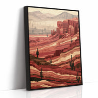 Canyon in Marquetry