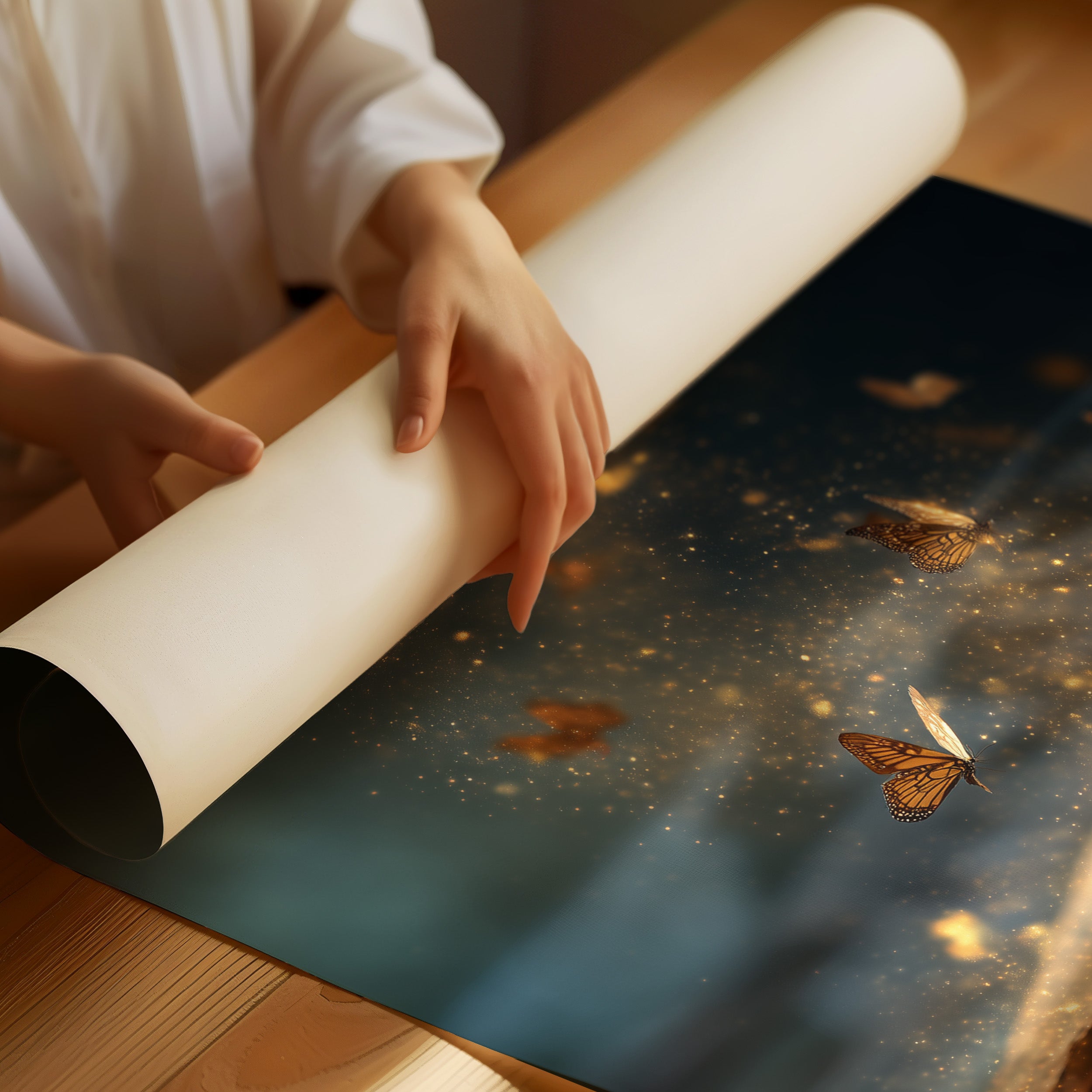 Stories Take Flight At Dusk