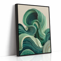 Emerald Waves Paint Ocean Stories