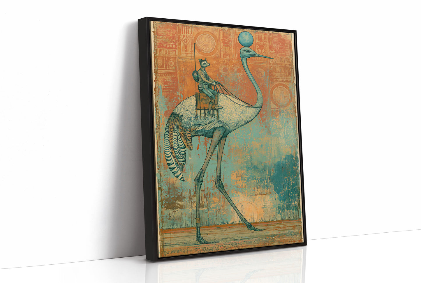 Explorer's Ride on the Long-Necked Beast