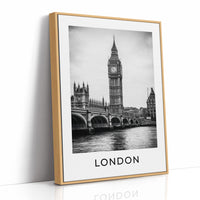 Big Ben Over The Thames
